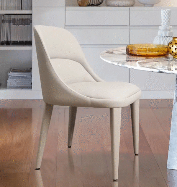 Modern minimalist chairs, home light luxury dining table chairs, designer dining chairs, hotel negotiation chairs, Nordic restaurant backrest chairs