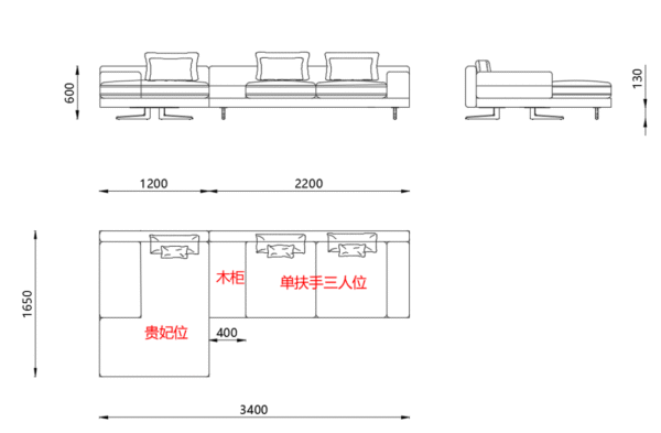 Italian minimalist sofa in the large penthouse living room of the villa, featuring all dark leather sofas. - 图片 4