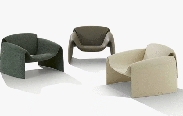 Single-person sofa luxury living room lazy crab chair designer chair internet-famous hotel balcony single chair leisure chair - 图片 7