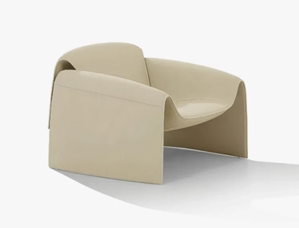 Single-person sofa luxury living room lazy crab chair designer chair internet-famous hotel balcony single chair leisure chair - 图片 2