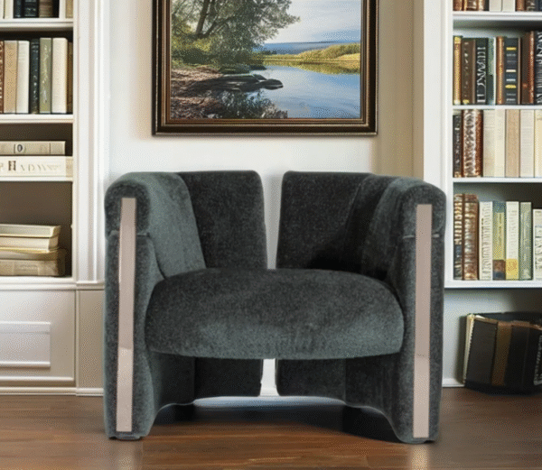Isla Luxury Palace Italian Lightweight Single Sofa Chair for Living Room, Villa Balcony, Leisure Chair, Designer Backrest Chair - 图片 5