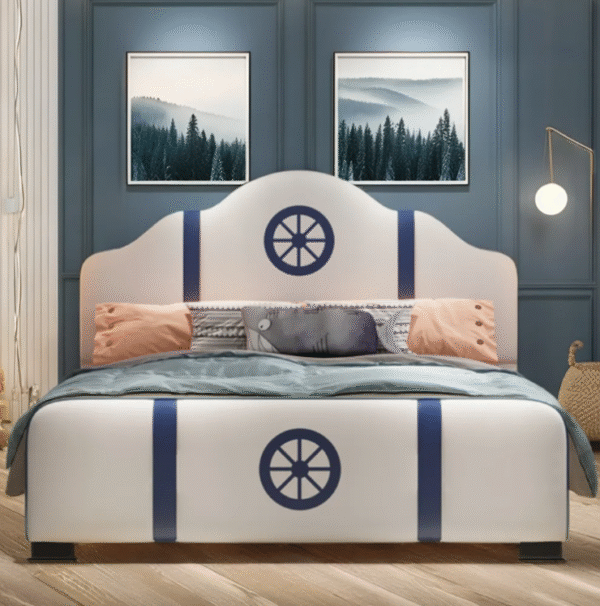 Pirate Bed Cartoon Children's Bed Boy Teenager Student Bed Girl Leather Bed Sheet Sofa Bed