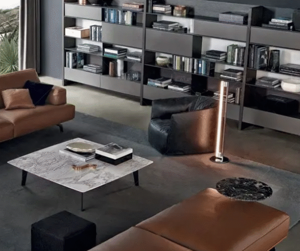 Italian Polifrom SANTA MONICA armchair with backrest - single person sofa, luxurious and modern Nordic style - 图片 5