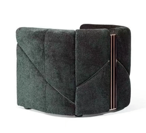 Isla Luxury Palace Italian Lightweight Single Sofa Chair for Living Room, Villa Balcony, Leisure Chair, Designer Backrest Chair - 图片 2
