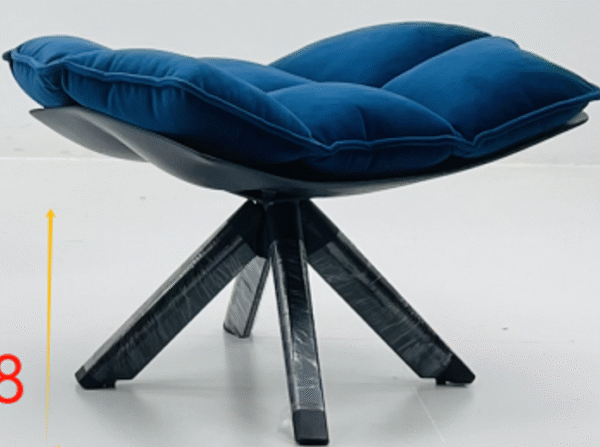 Minimalist designer chair, computer swivel chair, muscle chair, rice husk sofa, reclining chair, clubhouse, sales office, 4S store, negotiation chair - 图片 2